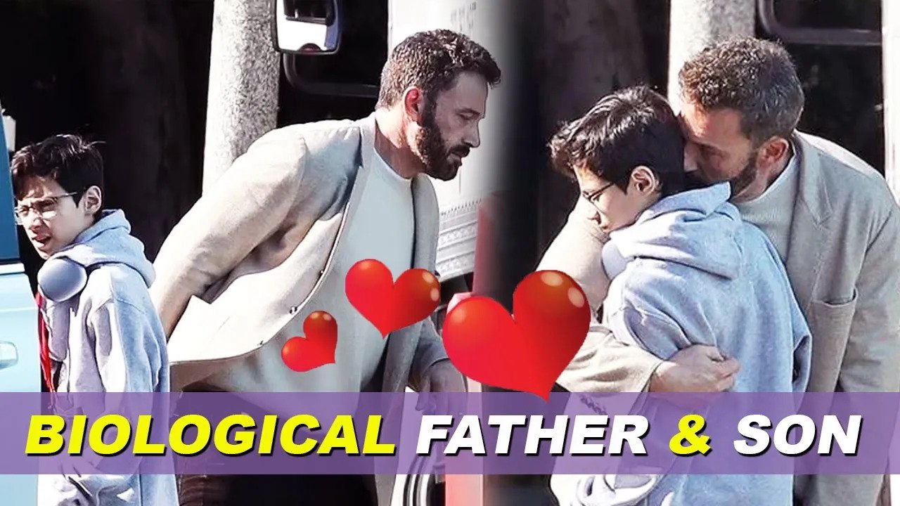 Ben Affleck And Stepson Max S Sweet Actions Prove They Are Biological