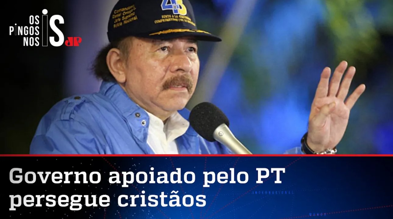 Ortega ditador da Nicarágua apoiado pelo PT chama igreja de ditadura