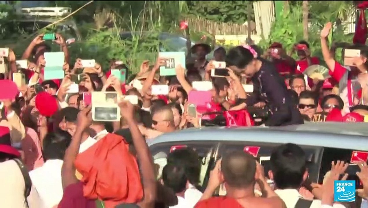 Suu Kyi Convicted For Corruption Jailed For Total Of 33 Years Video