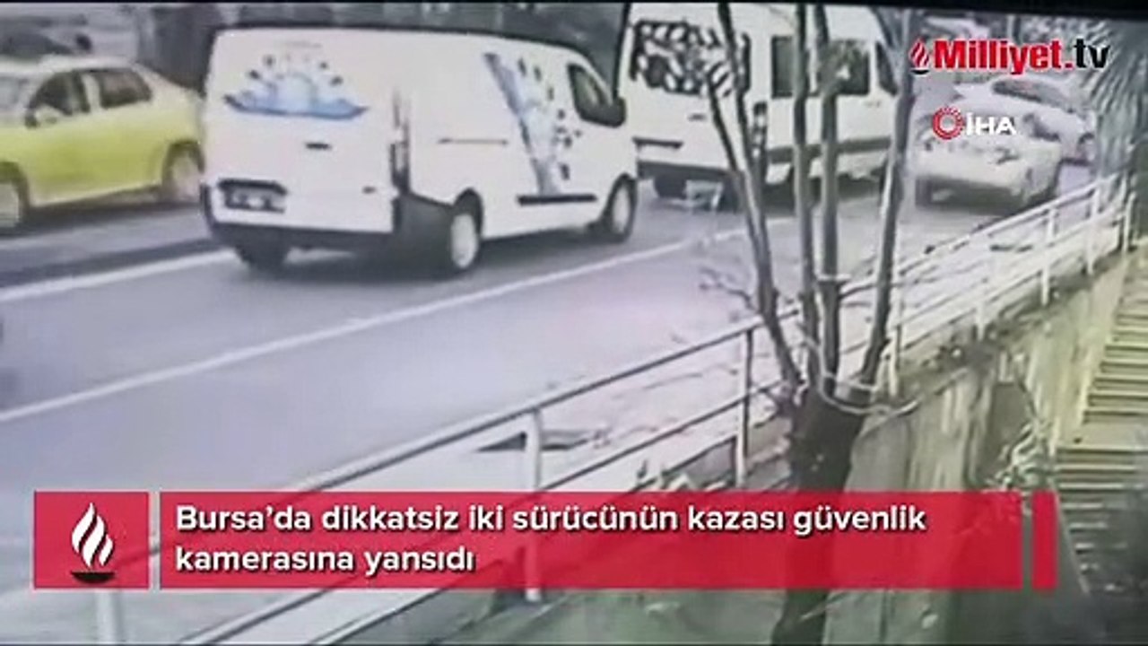 Aceleciliğin sonu kazayla bitti o anlar kamerada Dailymotion Video