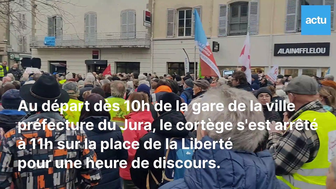 Lons Le Saunier Revivez La Manifestation Pour La D Fense De L