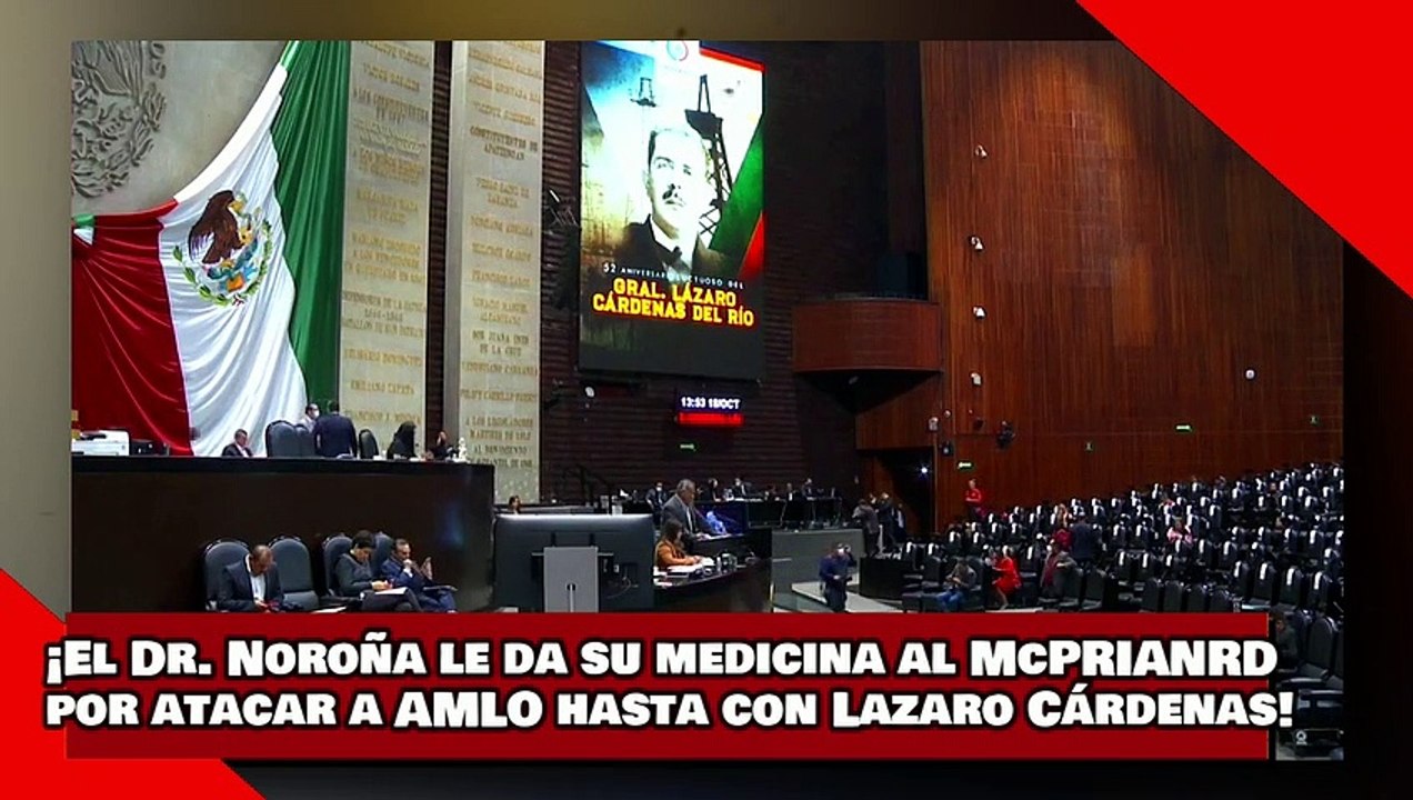 VEAN El Dr Noroña le da su medicina al McPRIANRD por atacar a AMLO