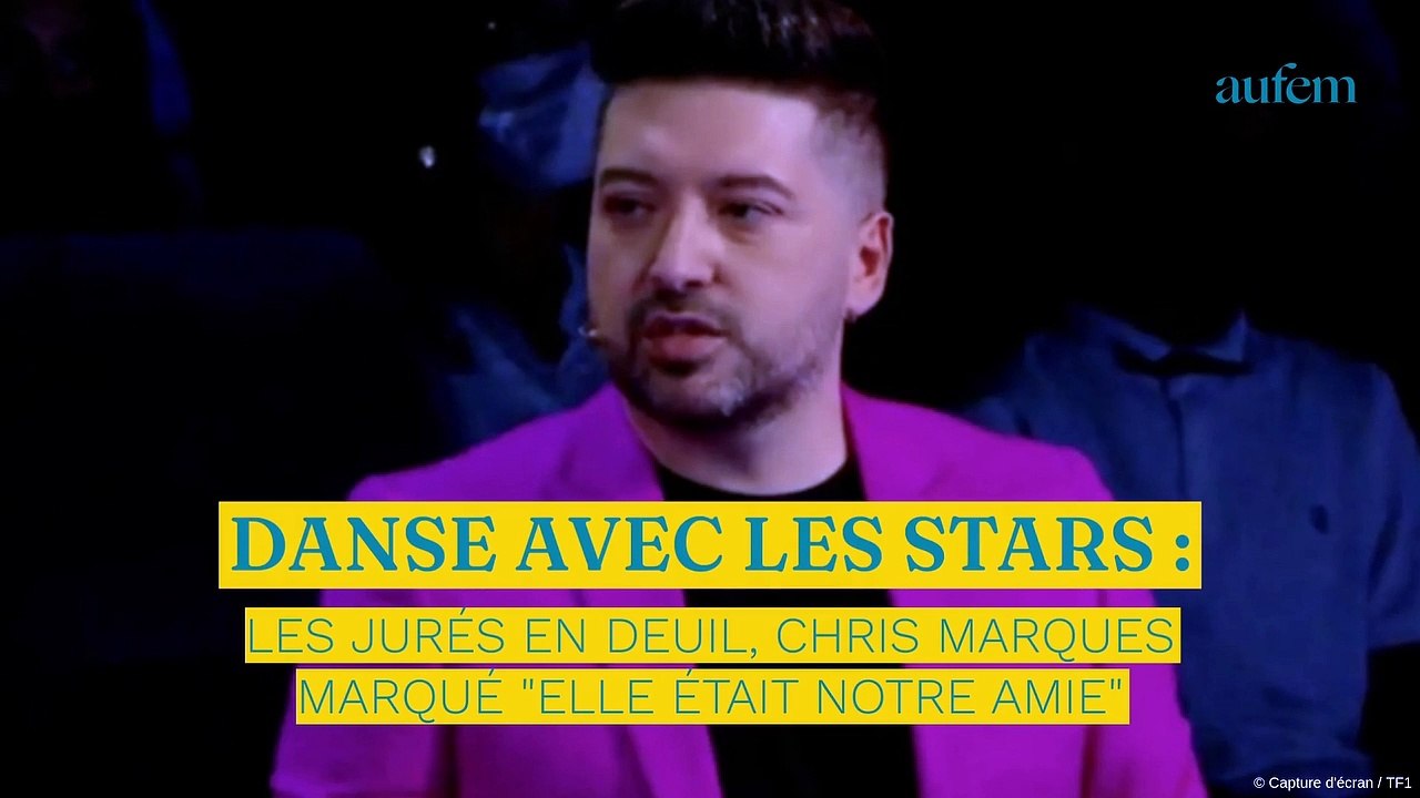 Danse Avec Les Stars Les Jur S En Deuil Chris Marques Marqu Elle