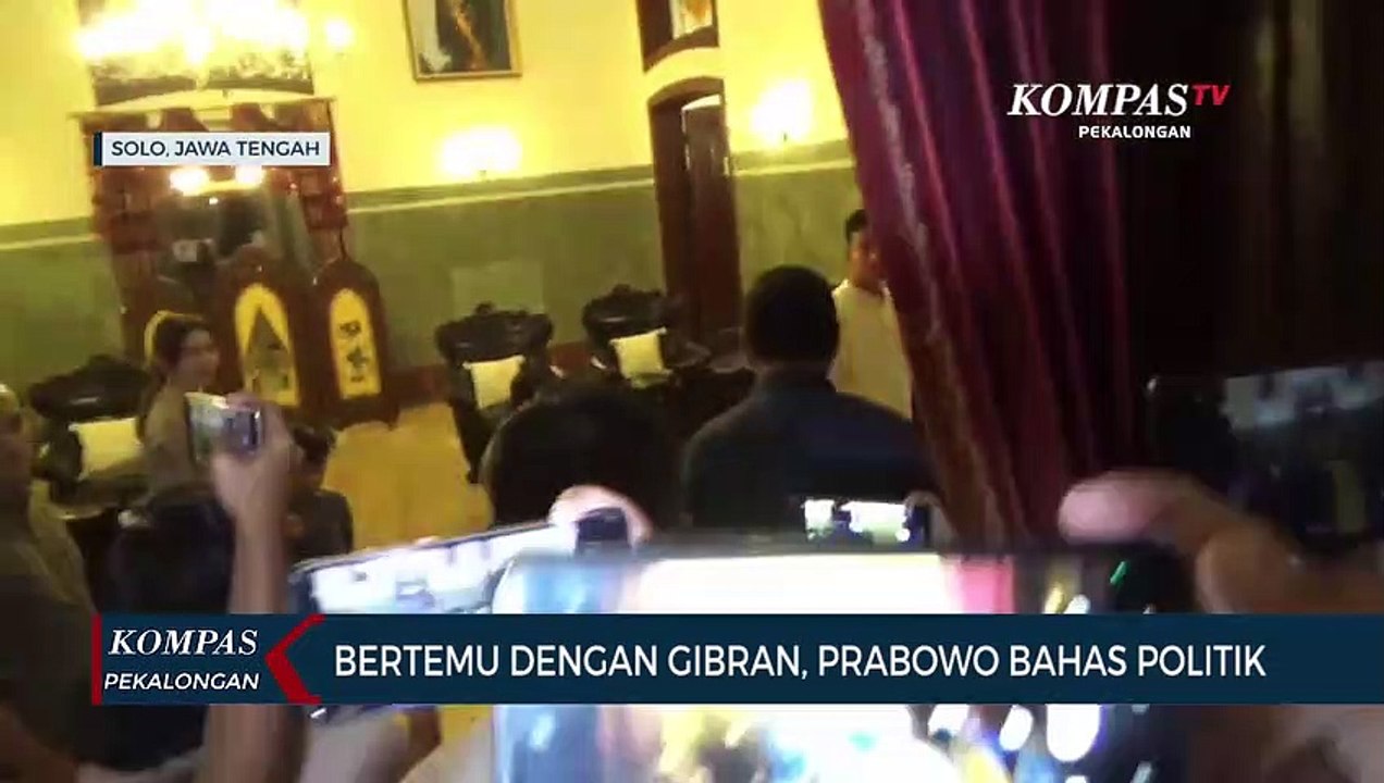 Bertemu Dengan Gibran Prabowo Bahas Politik Video Dailymotion