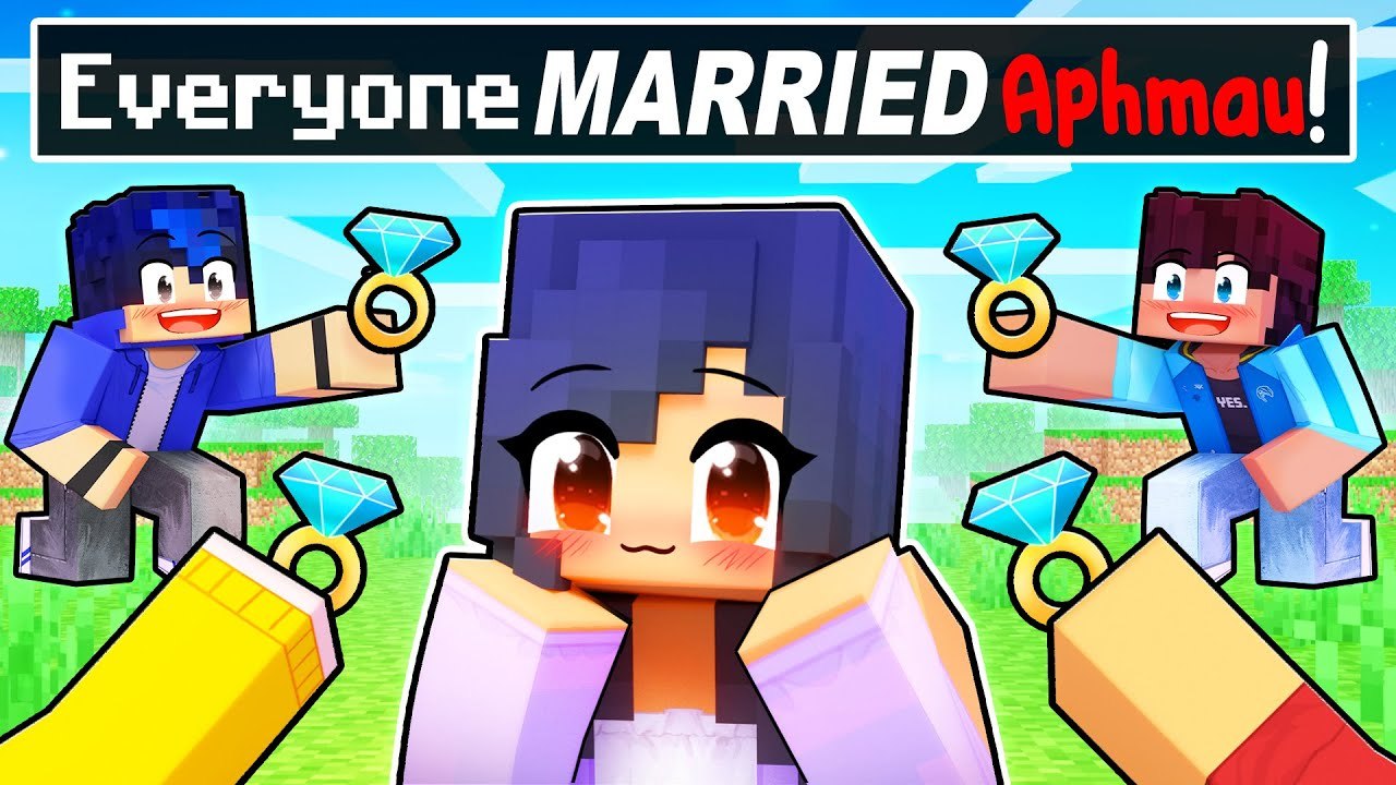 Everyone WANTS TO MARRY APHMAU In Minecraft Video Dailymotion