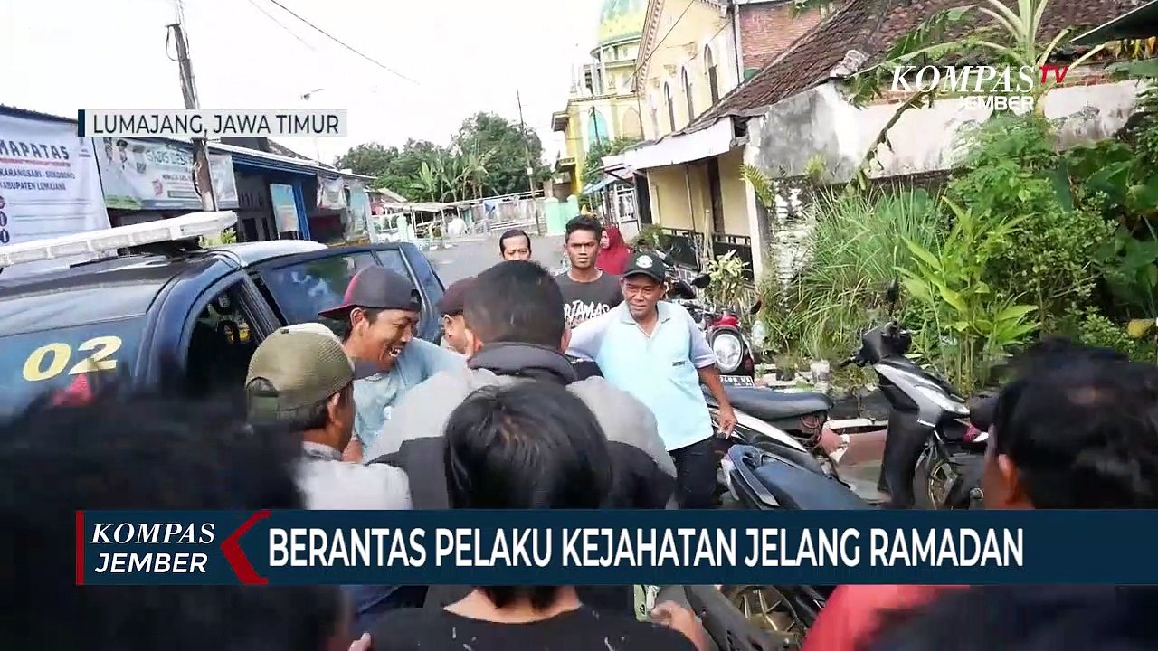 Angka Kriminalitas Di Lumajang Meningkat Jelang Ramadan Video Dailymotion