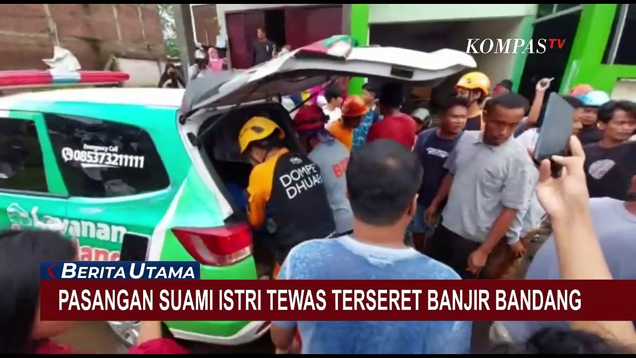 Pasangan Suami Istri Di Kota Parepare Tewas Terseret Banjir Bandang