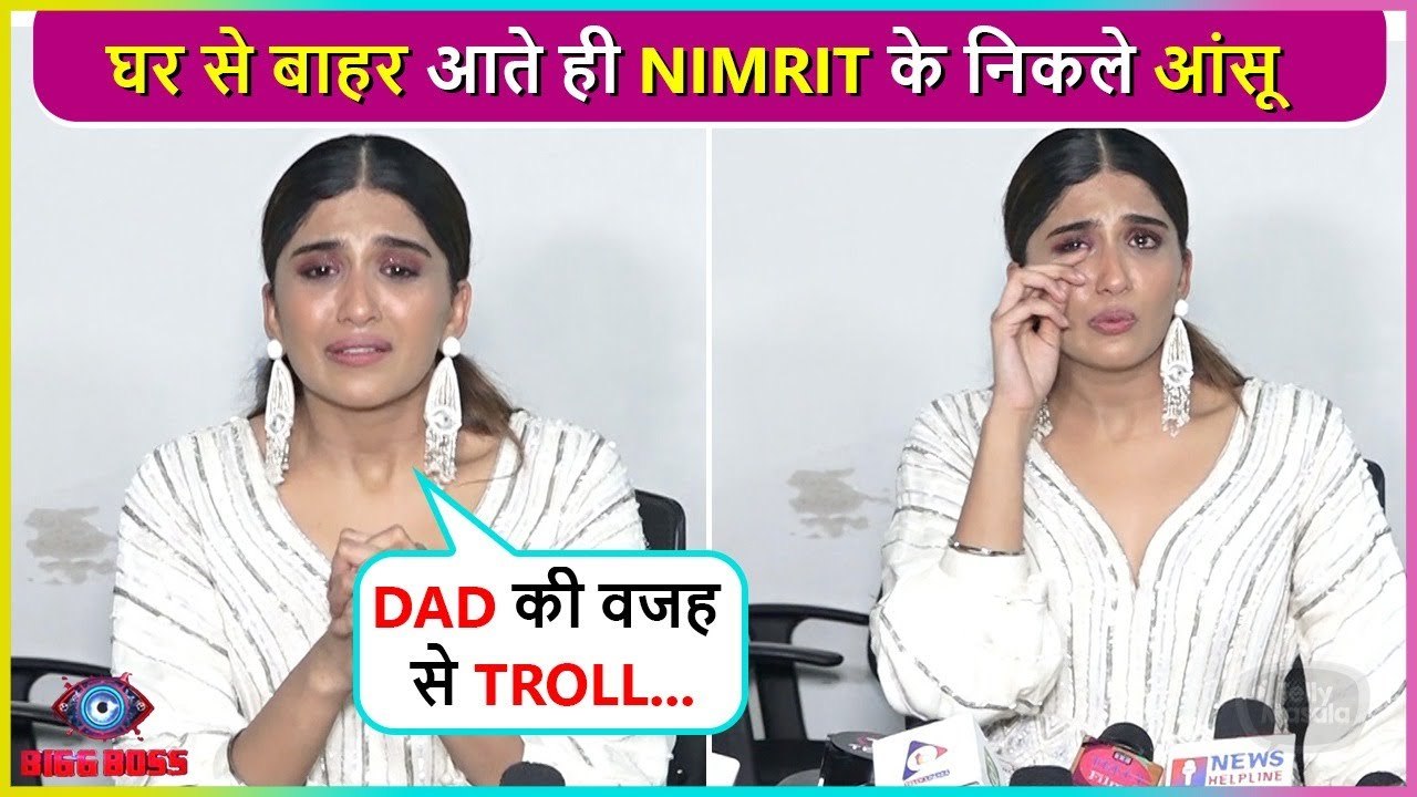 Nimrit Kaur Ahluwalia Breaks Down Over Dad S Controversy First