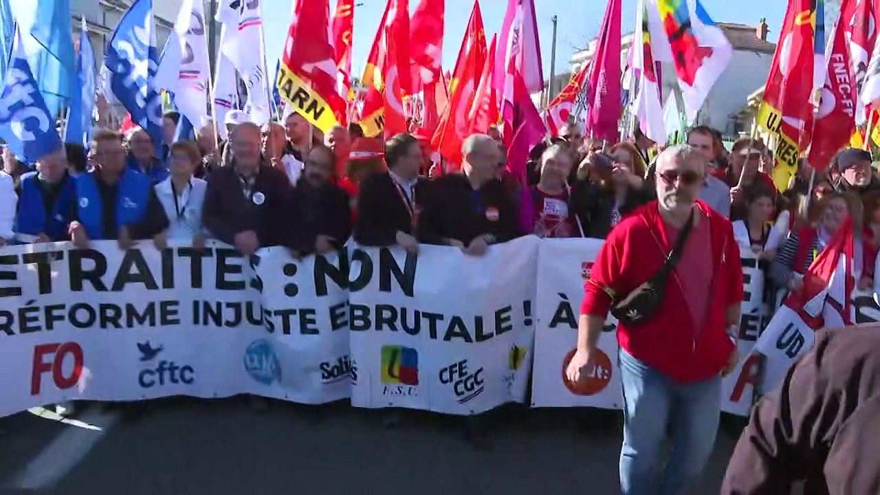 Novo Dia De Protestos Na Fran A Contra A Reforma Da Previd Ncia V Deo