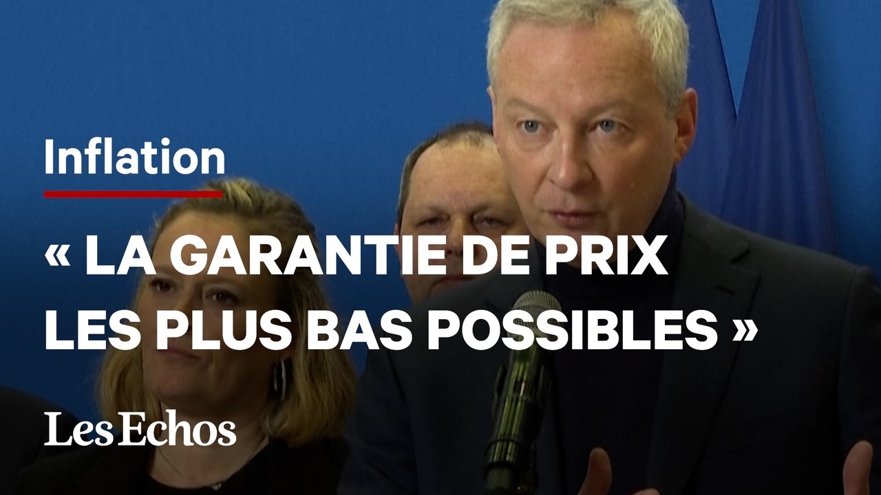 Face La Flamb E Des Prix Bruno Le Maire Annonce Un Trimestre Anti