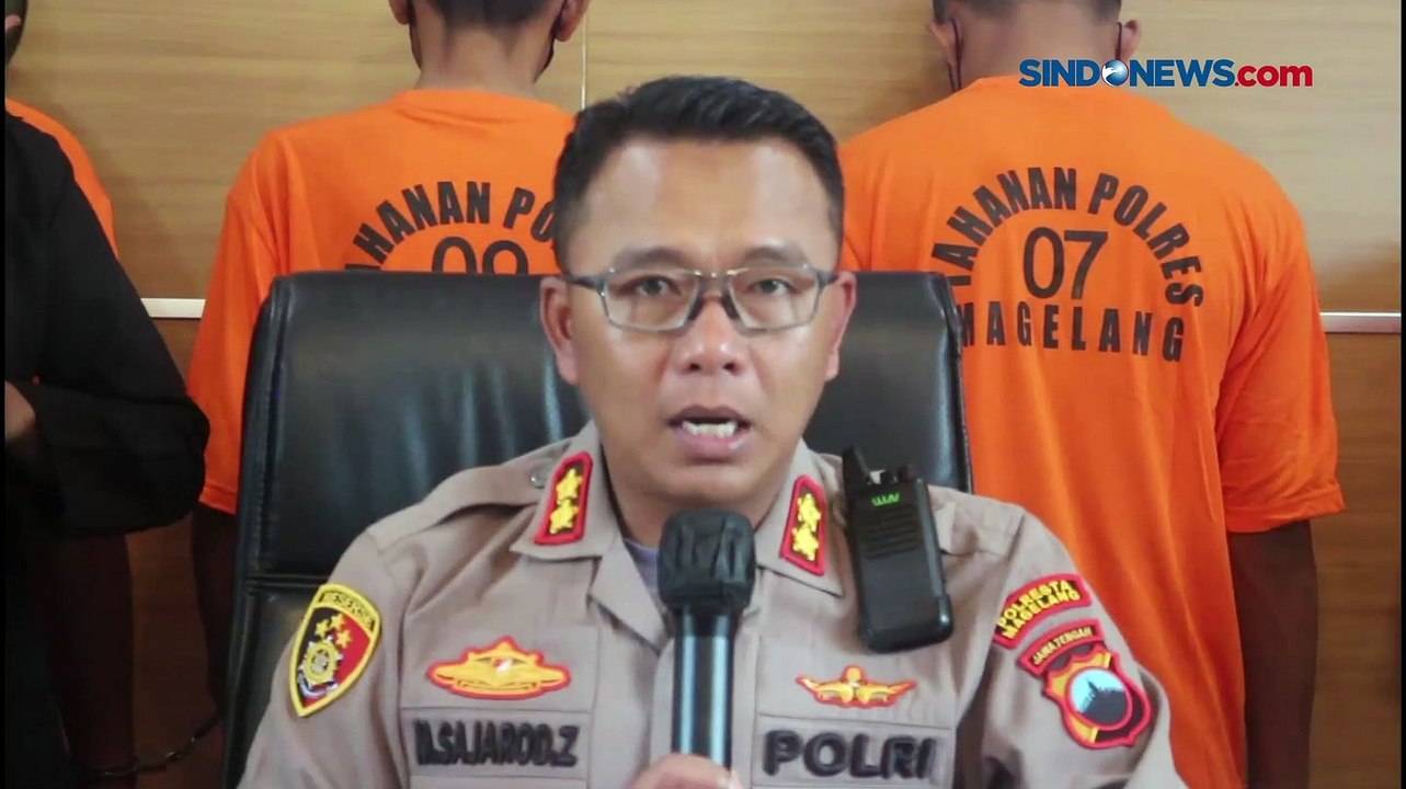 Polresta Magelanga Ungkap Kasus Peredaran Sabu 0 5 Kg Video Dailymotion