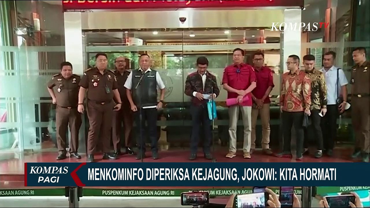 Johnny G Plate Jawab 26 Pertanyaan Selama 6 Jam Usai Diperiksa Kejagung