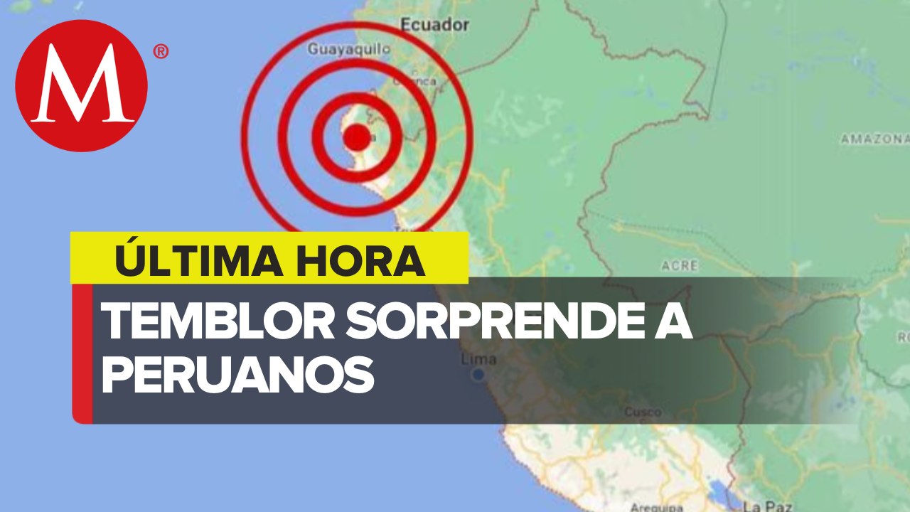 Terremoto de magnitud 7 sacude Perú y Ecuador hay 12 muertos Vídeo