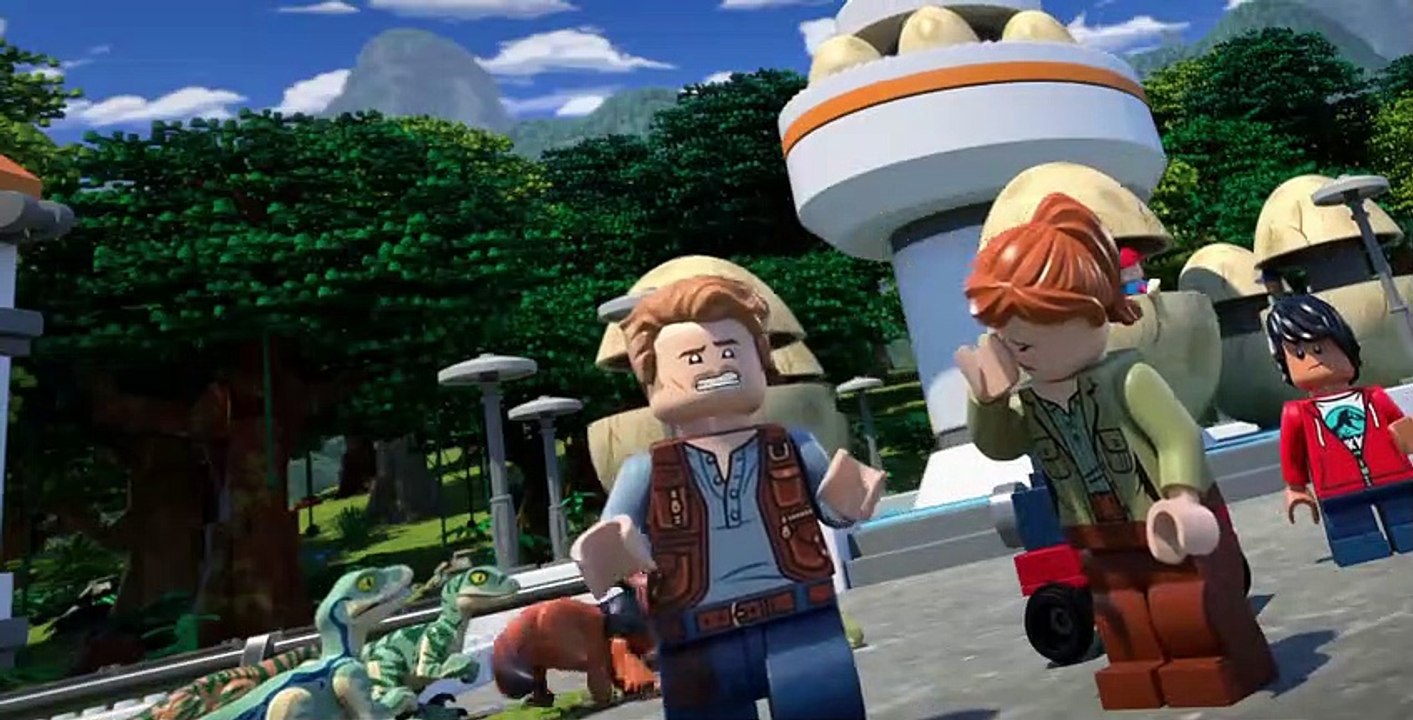 LEGO Jurassic World Double Trouble S01 E01 Video Dailymotion