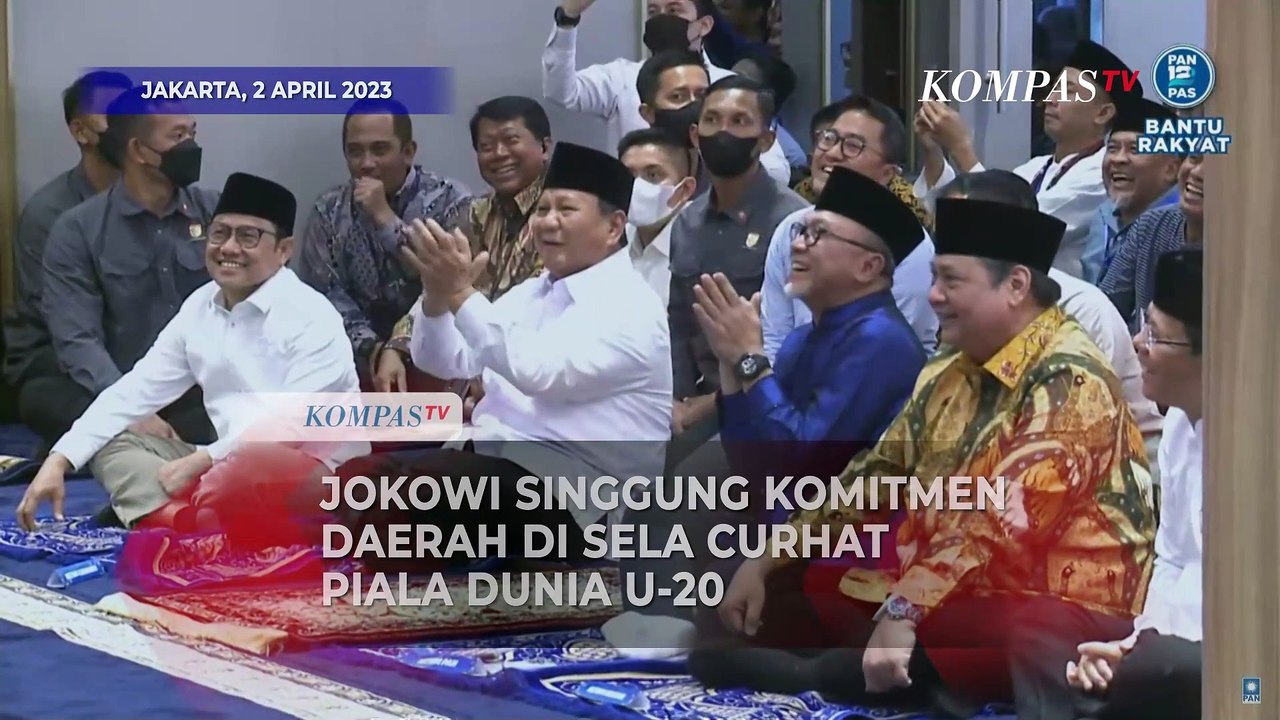 Jokowi Singgung Komitmen Daerah Di Sela Curhat Soal Piala Dunia U