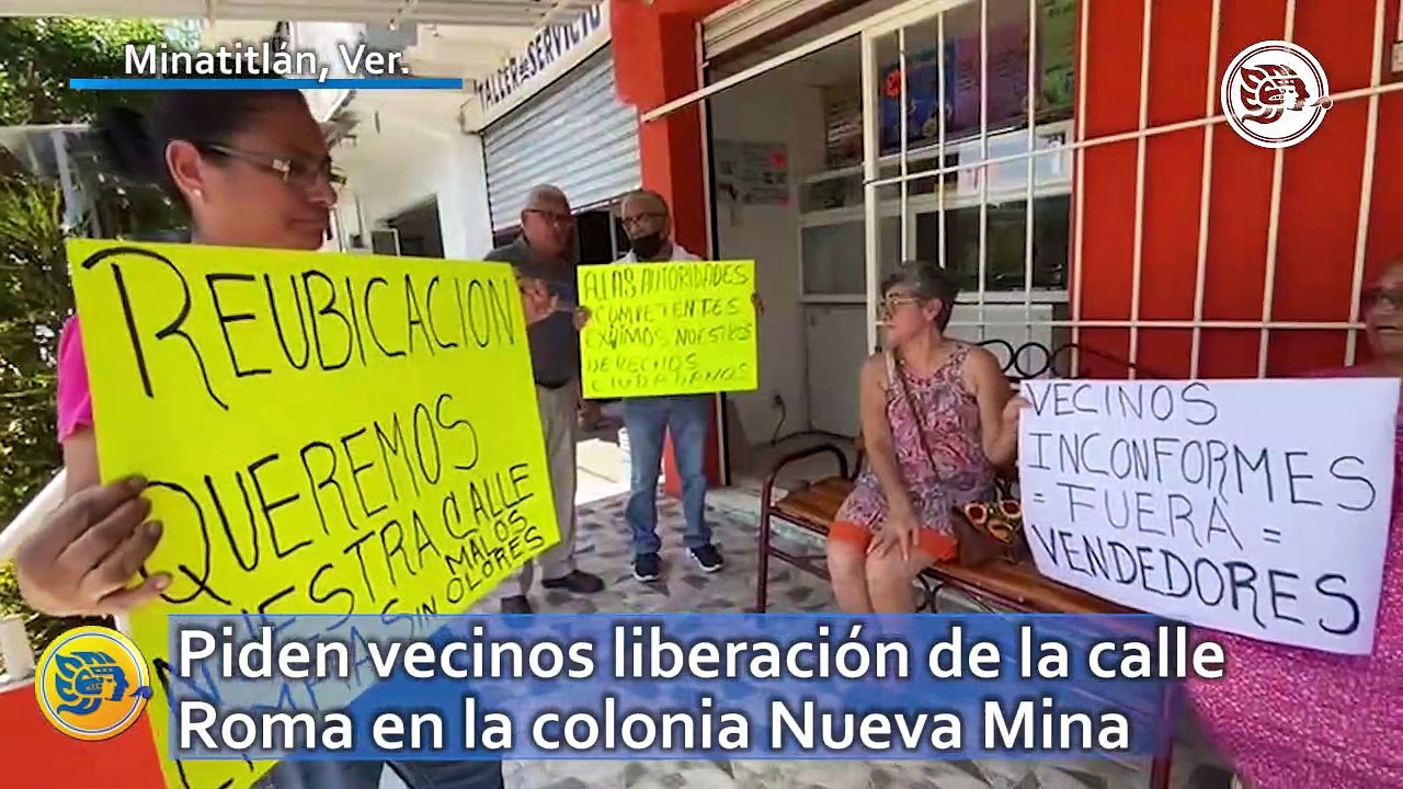 Piden Vecinos Liberaci N De La Calle Roma En La Colonia Nueva Mina