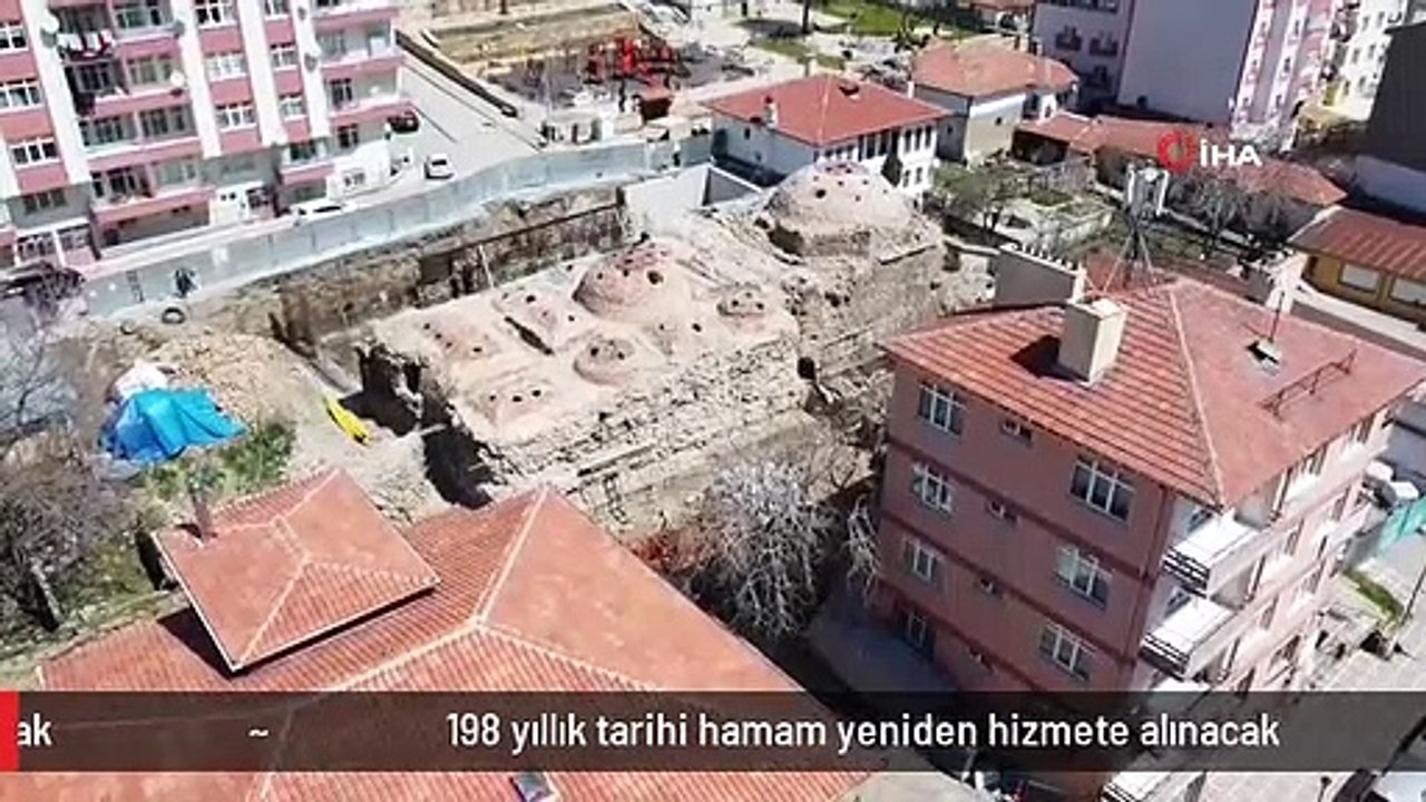 198 yıllık tarihi hamam yeniden hizmete alınacak Dailymotion Video