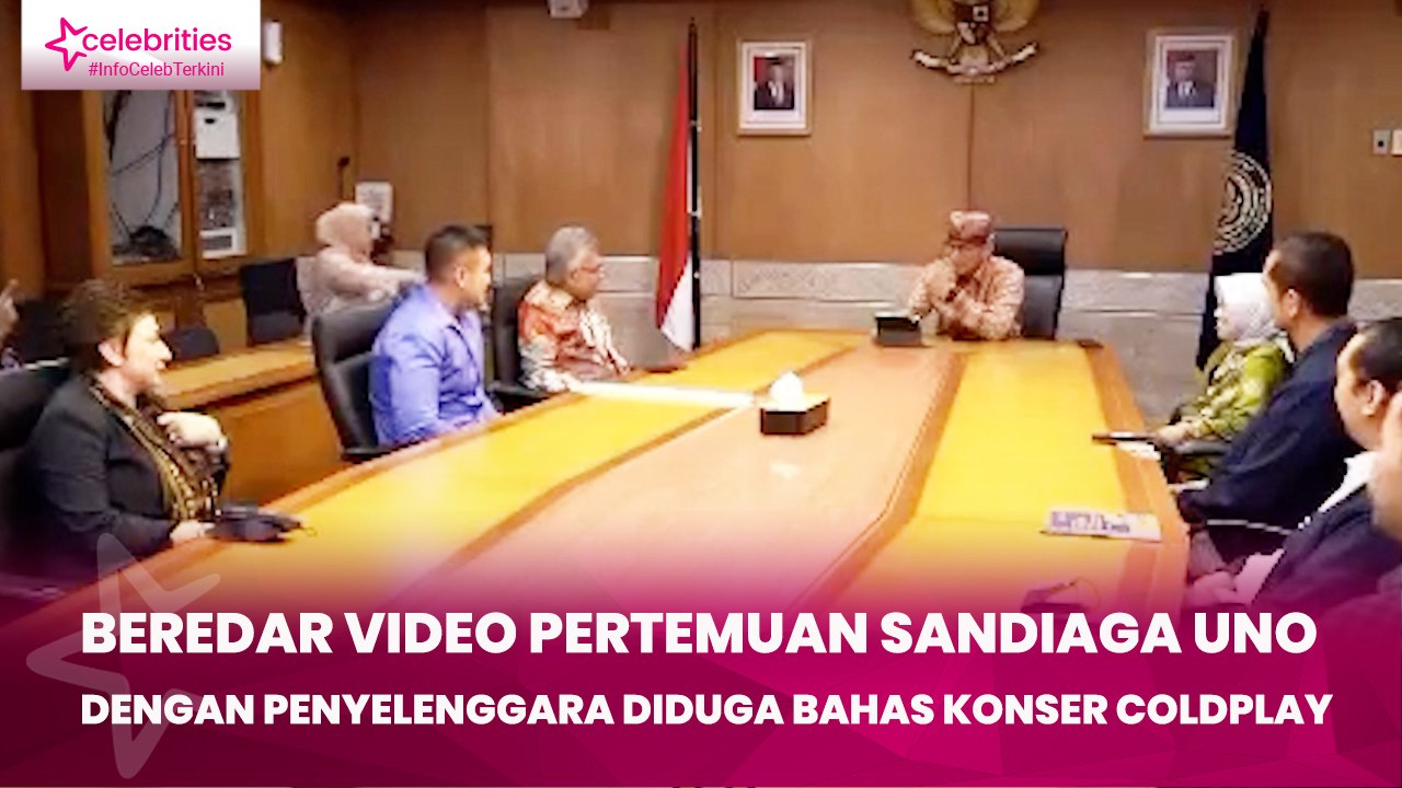 Beredar Video Pertemuan Sandiaga Uno Dengan Penyelenggara Diduga Bahas