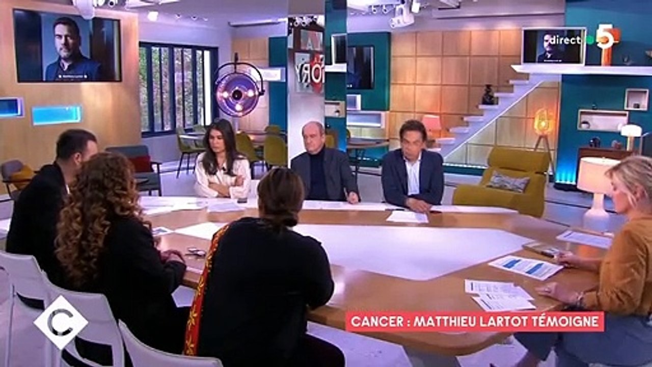 Cancer Le présentateur de Stade 2 Matthieu Lartot témoigne pour la