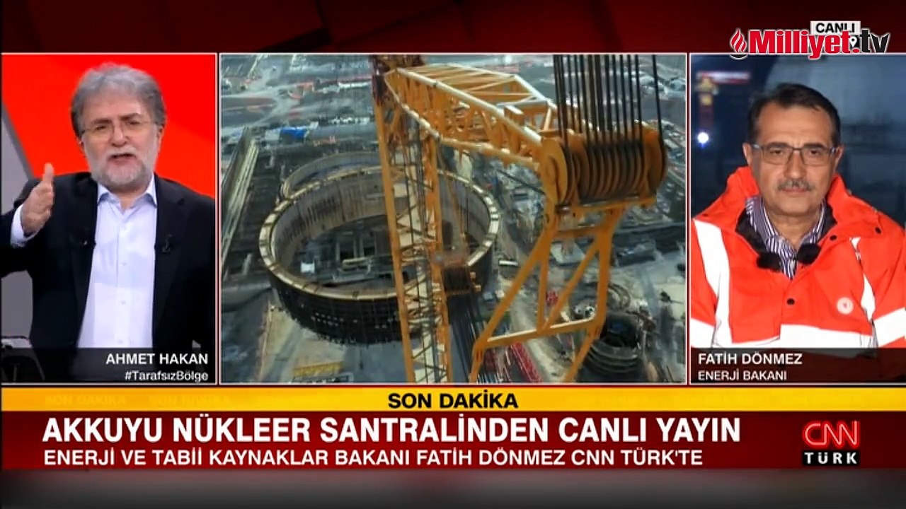 Akkuyu Ngs Ye Ilk Yak T Teslim Ediliyor Bakan D Nmez Cnn T Rk Te