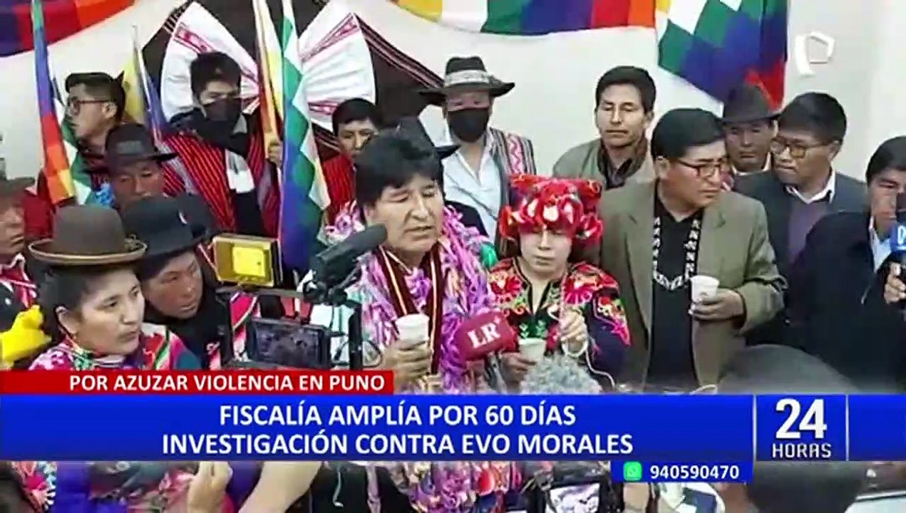 Evo Morales Fiscal A Ampl A Investigaci N Por Presunto Delito De