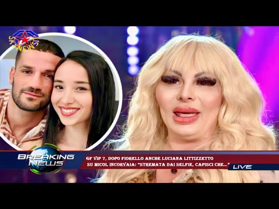 Gf Vip Dopo Fiorello Anche Luciana Littizzetto Su Micol Incorvaia