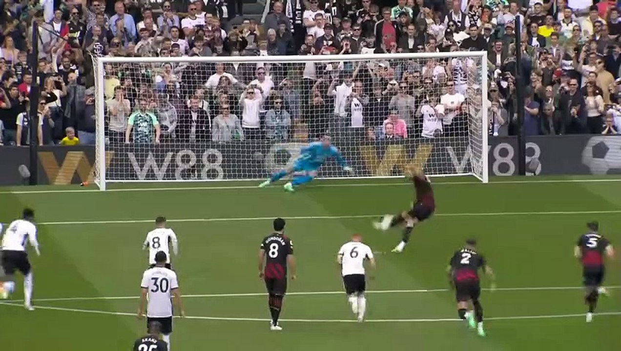 Fulham X Man City Highlights Premier League Alvarez Wonder