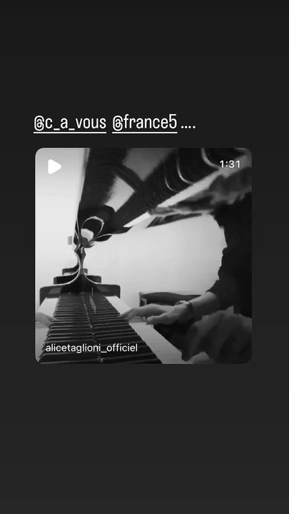 Laurent Delahousse a relayé sur Instagram la venue de sa compagne Alice