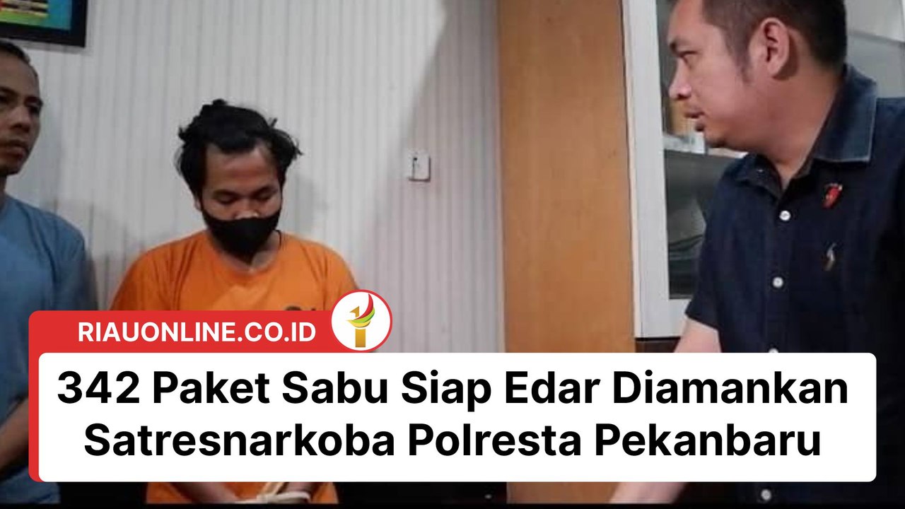 342 Paket Sabu Siap Edar Diamankan Video Dailymotion