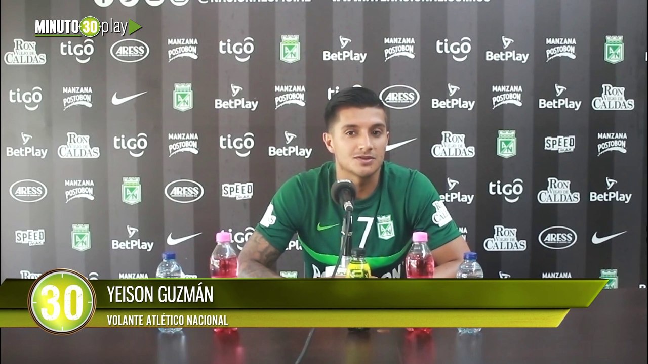 Yeison Guzmán de la escuela municipal de La Unión a Atlético Nacional