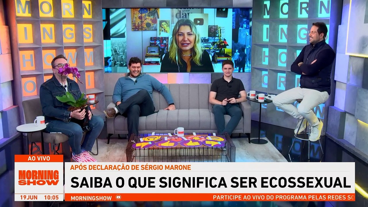 Ator Sérgio Marone se declara ecossexual Vídeo Dailymotion