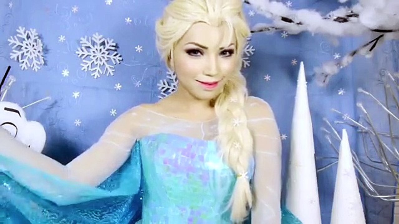 Disney S Frozen Elsa Makeup Tutorial Video Dailymotion