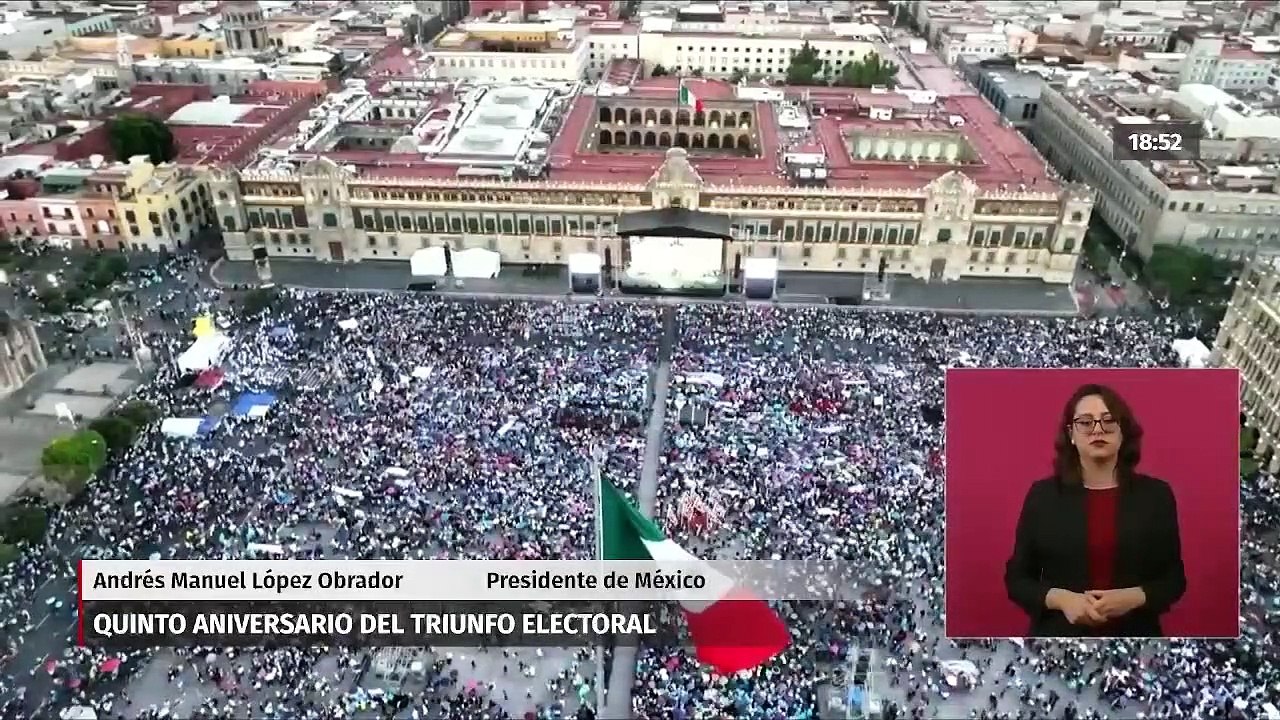 Que se oiga bien en México no existe un narcoestado AMLO Vídeo