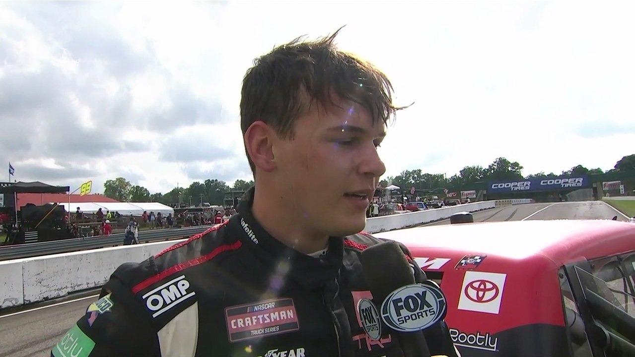 Corey Heim Describes Unbelievable Truck Win At Mid Ohio Video