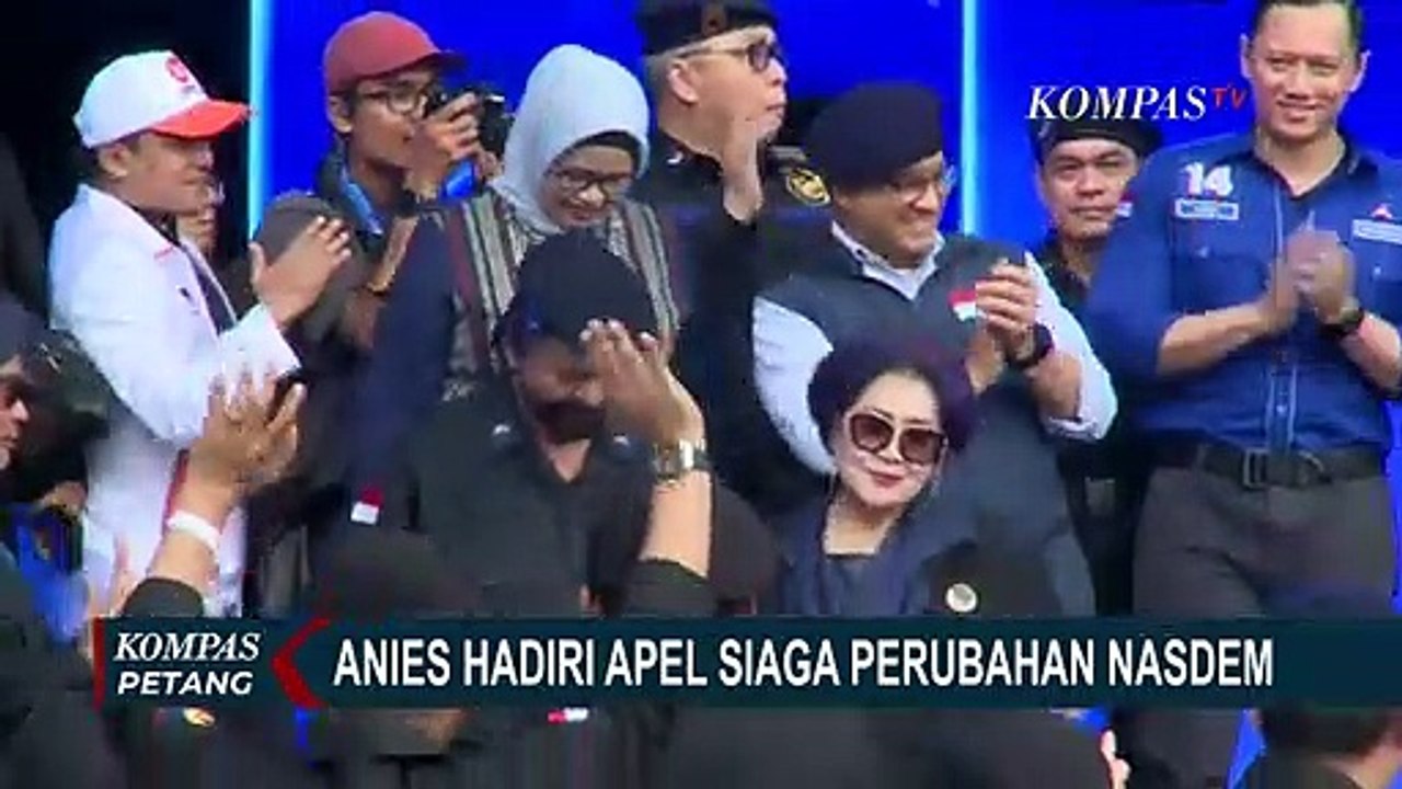 Anies Baswedan Hadiri Apel Siaga Perubahan NasDem Di GBK Jakarta