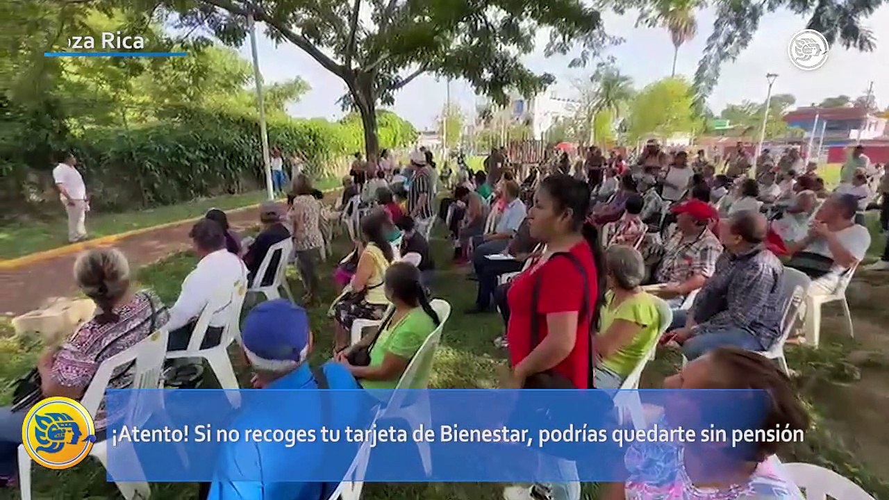 Atento Si no recoges tu tarjeta de Bienestar podrías quedarte sin