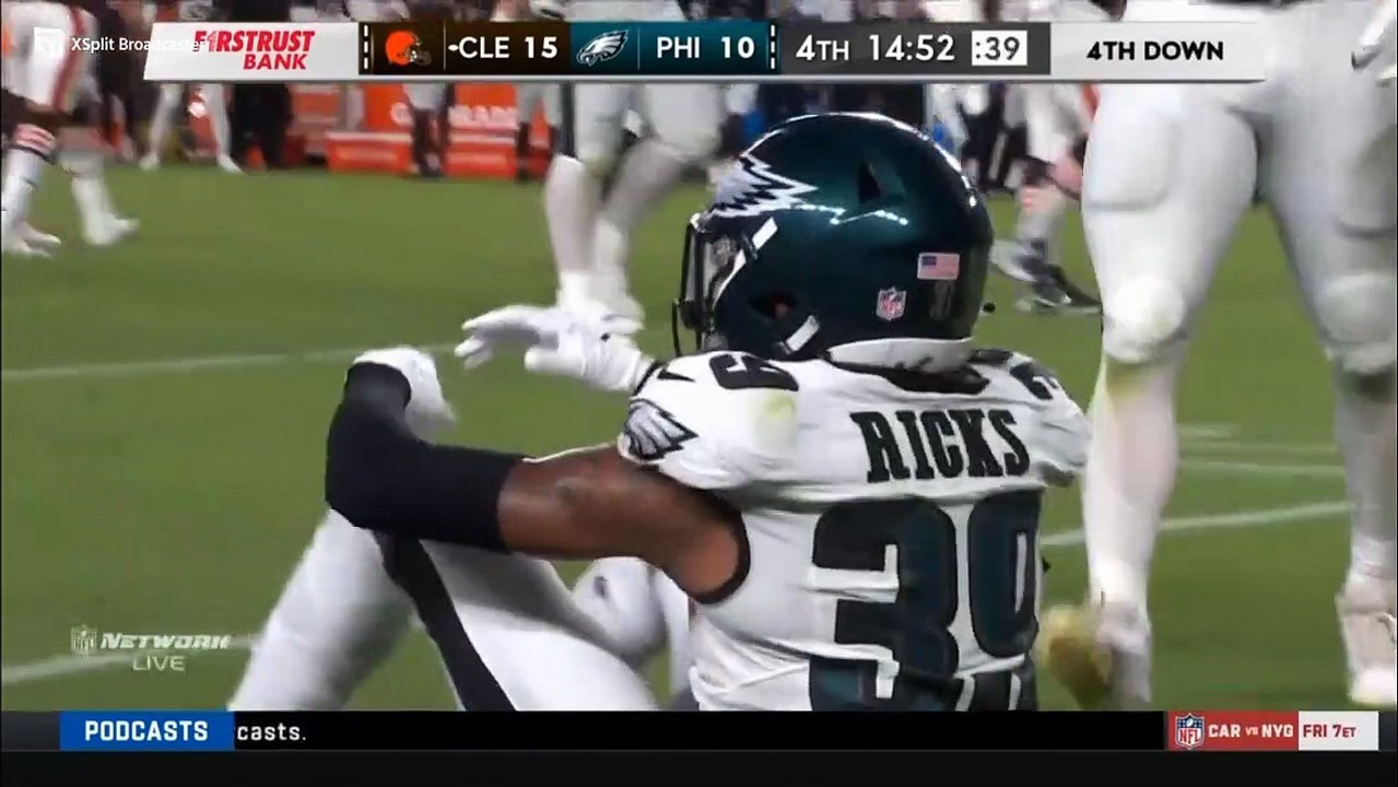 Philadelphia Eagles Vs Cleveland Browns Full Highlights 4th QTR