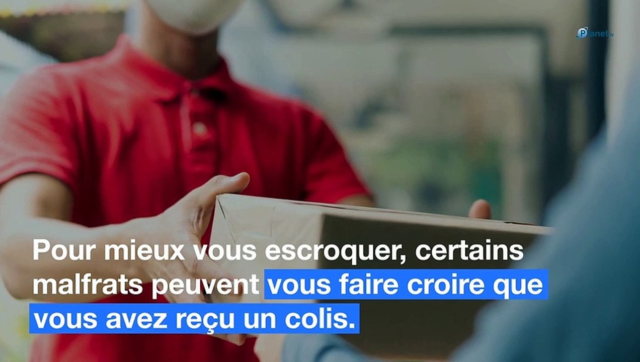 Arnaque au SMS frauduleux méfiez vous des faux colis Vidéo Dailymotion