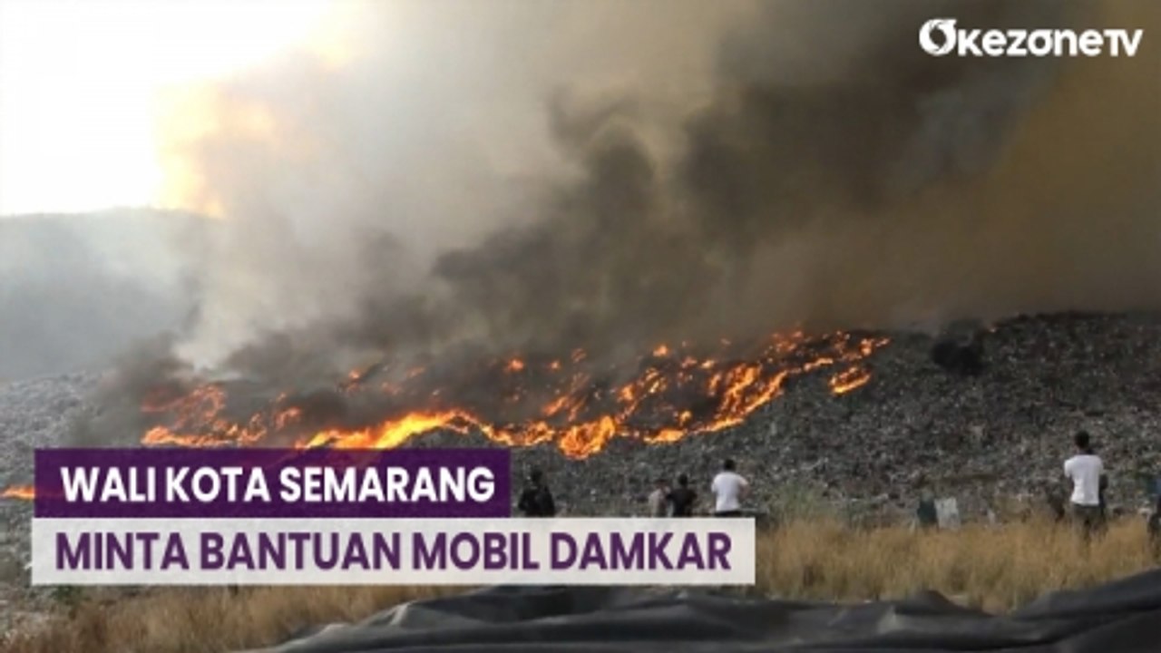 Kebakaran Tpa Jatibarang Meluas Lahan Yang Terbakar Capai Hektare