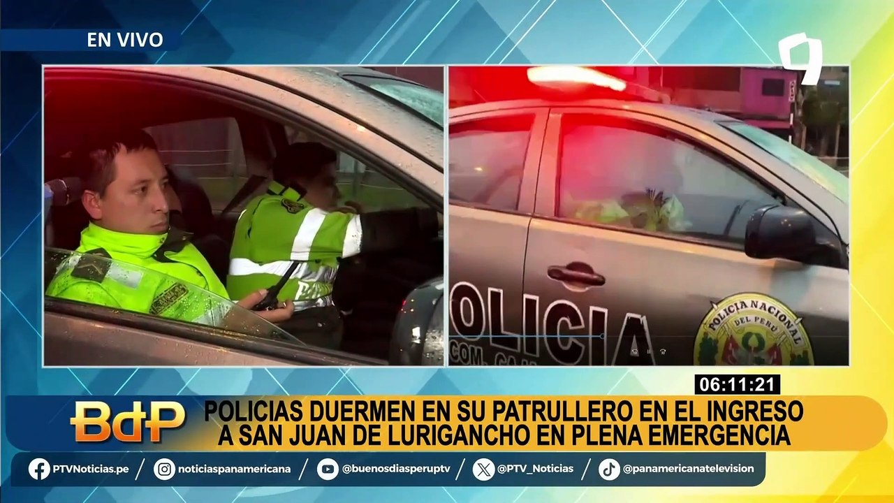 Sjl Captan A Polic As Durmiendo En Vivo Dentro De Su Patrullero En