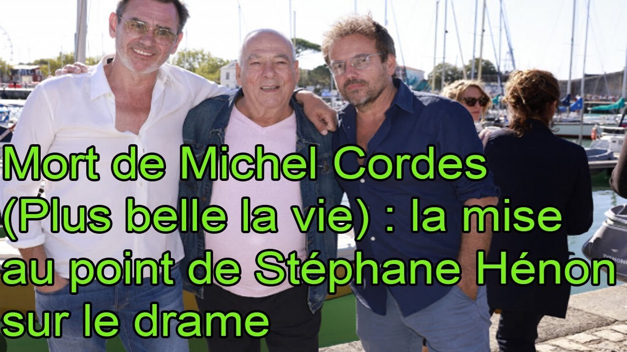 Mort De Michel Cordes Vid O Dailymotion