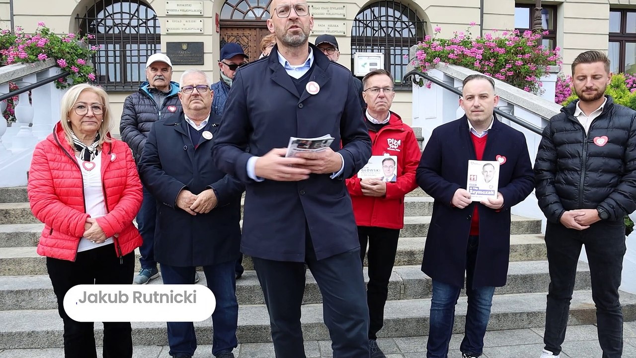 Konferencja Prasowa Koalicji Obywatelskiej W Grodzisku Wielkopolskim