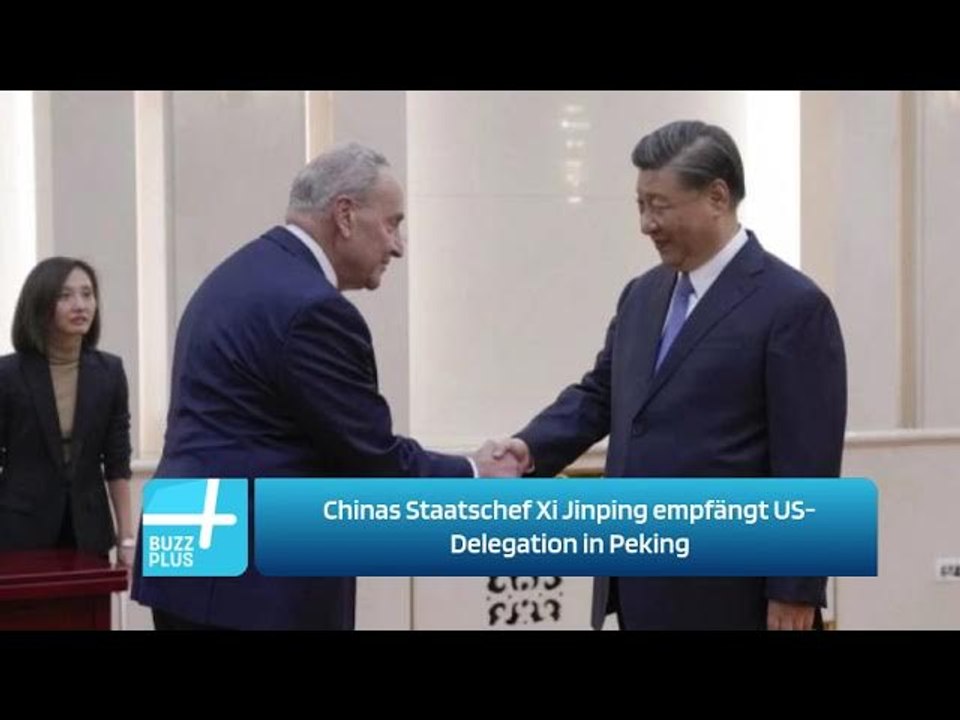 Chinas Staatschef Xi Jinping Empf Ngt Us Delegation In Peking Video