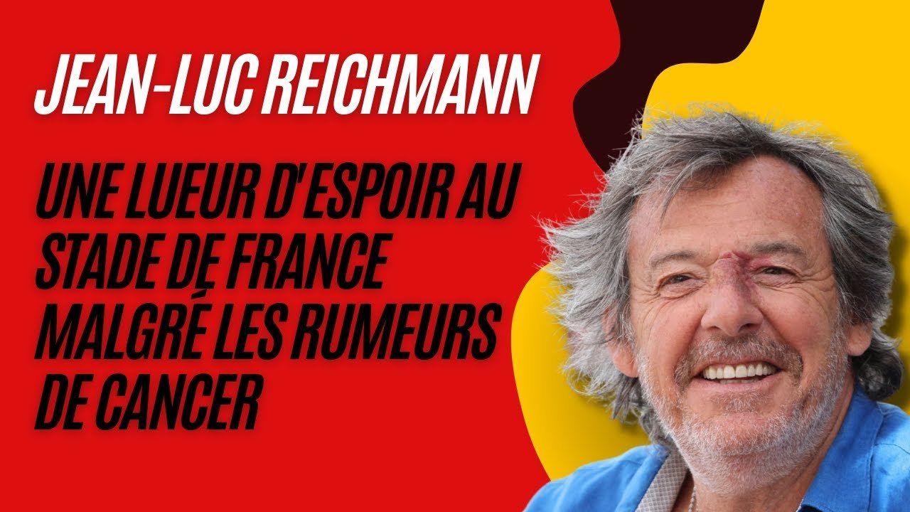 Jean Luc Reichmann Une Lueur D Espoir Au Stade De France Malgr Les