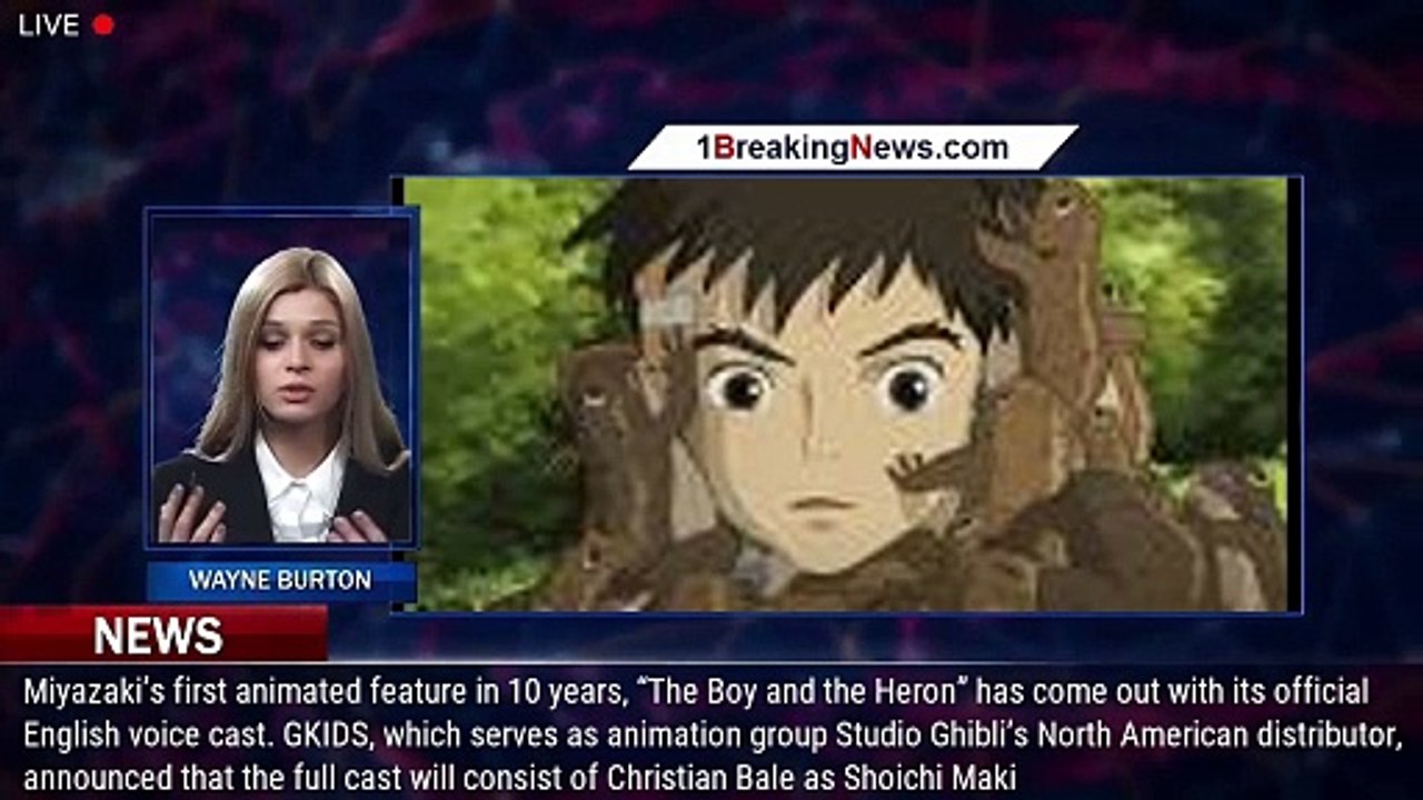 Hayao Miyazakis The Boy And The Heron Announces English Voice Cast