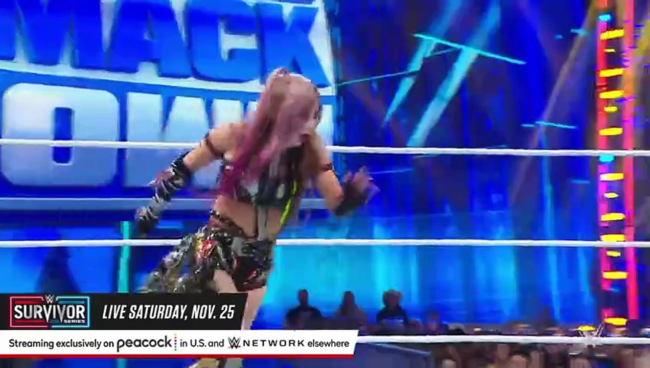 Bianca Belair Charlotte Flair Asuka Vs Damage CTRL SmackDown Nov