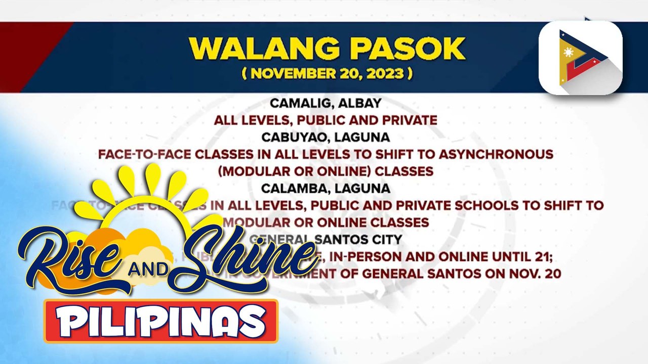 Ilang Paaralan Sa Bansa Walangpasok Dahil Sa Transport Strike At