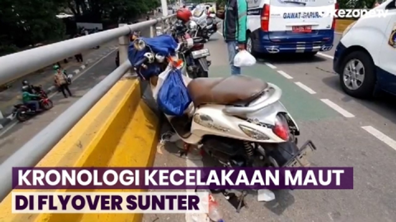 Polisi Jelaskan Kronologi Kecelakaan Maut Di Flyover Sunter Video