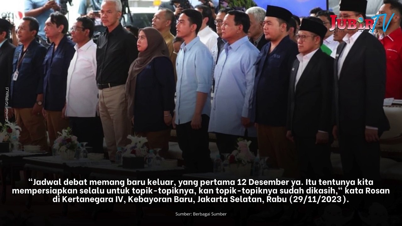 Strategi TKN Prabowo Gibran Hadapi Debat Capres Cawapres Video