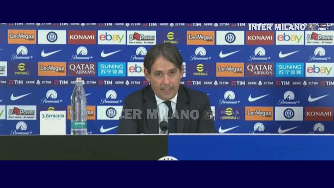 Inter Lecce 2 0 Simone Inzaghi Arnautović ha fatto benissimo Su di